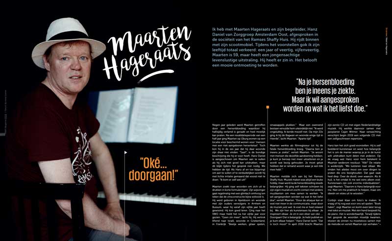 Fame magazine Ramses Shaffy Huis- Maarten Hageraats