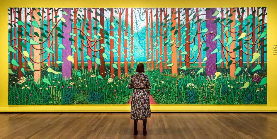 Hockney en Van Gogh