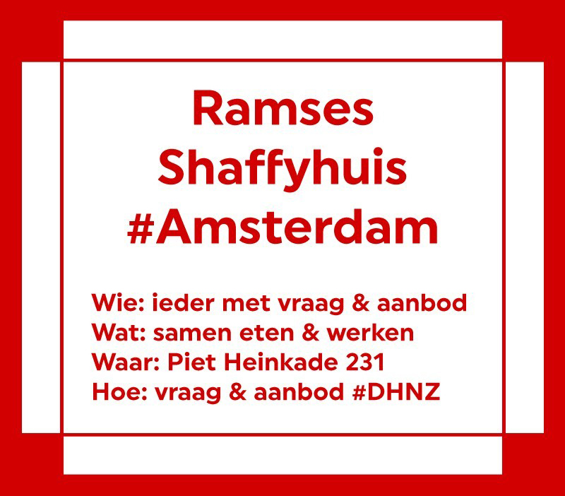 Doe het niet zelf! Kom samen en deel je talent! Workshop 8 september 2021 van 18:00 tot 21:30 uur