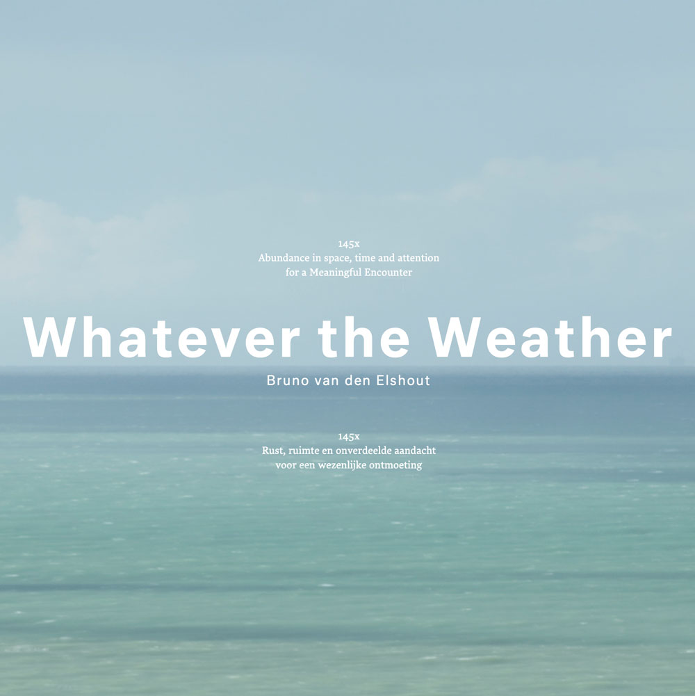 Bruno van den Elshout vertelt over Whatever the Weather en New Horizons, zijn kunstwerken in boekvorm.  Dinsdag 29 maart 2022 van 20.00 tot 22.00 uur