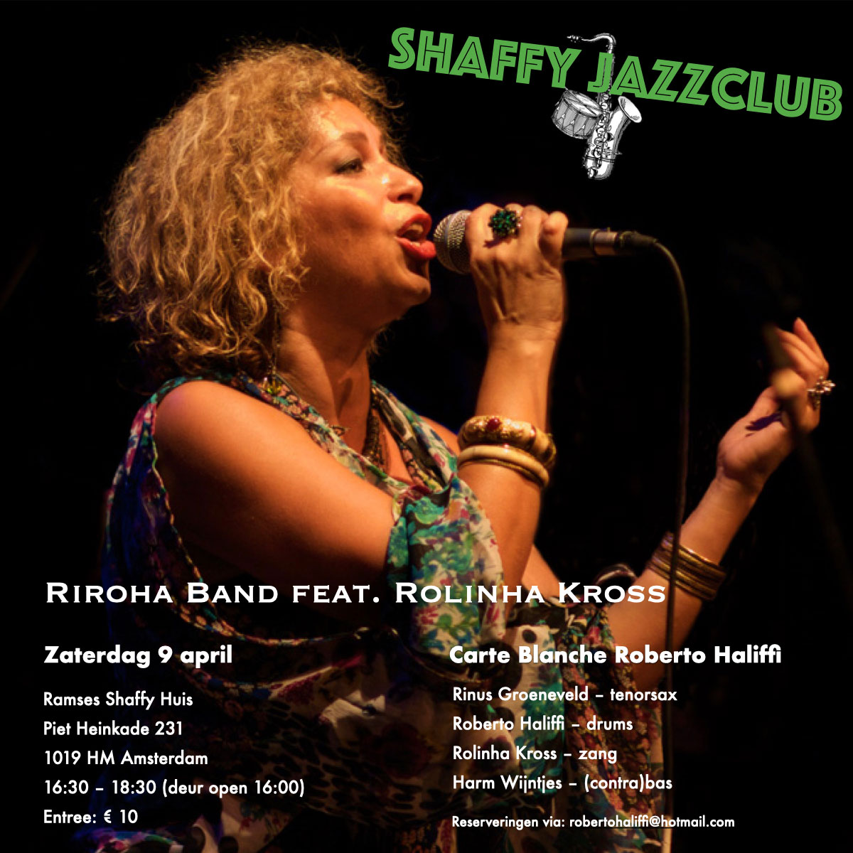 Shaffy jazzclub 9 april 202