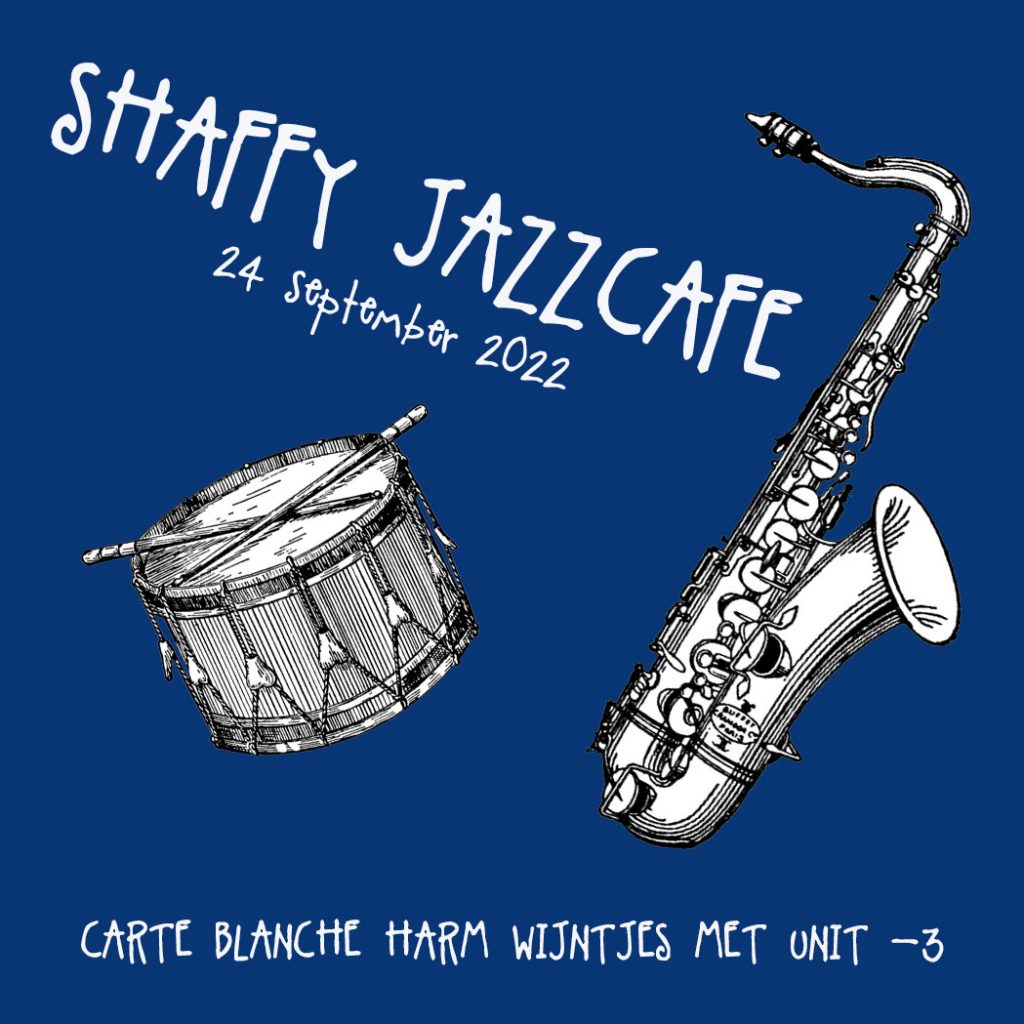 Op zaterdag 24 september 2022 bijt bassist Harm Wijntjes het spits af van de nieuwe reeks jazz concerten op de zaterdagmiddag.