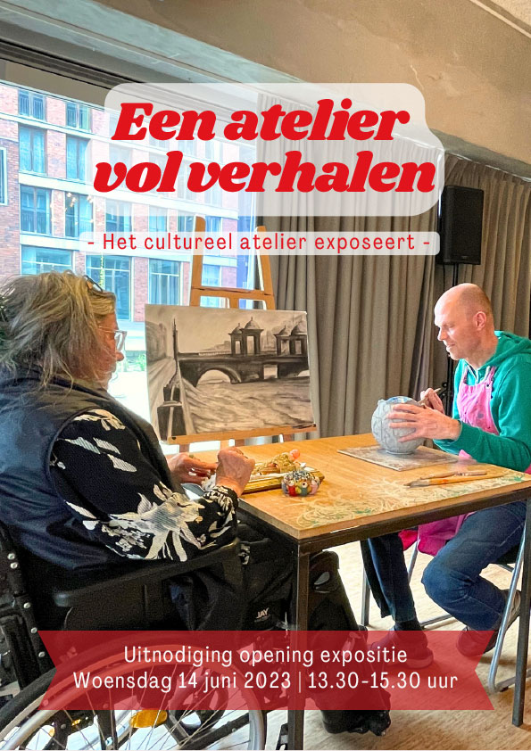 Expositie Cultureel Atelier, een atelier vol verhalen