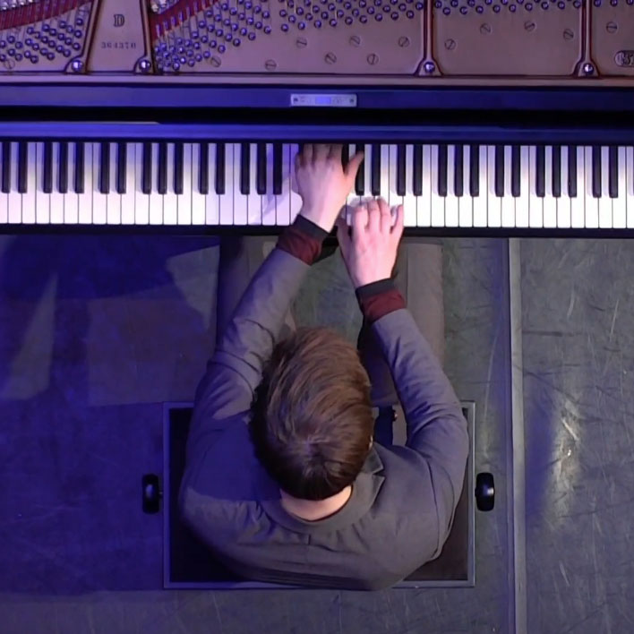 Foto Mattias Spee pianist componist