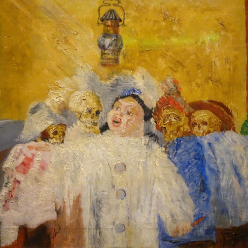 Een lezing over de Belgische schilder James Ensor. Zondag 15 september 2024, 15:30 tot 17:30.