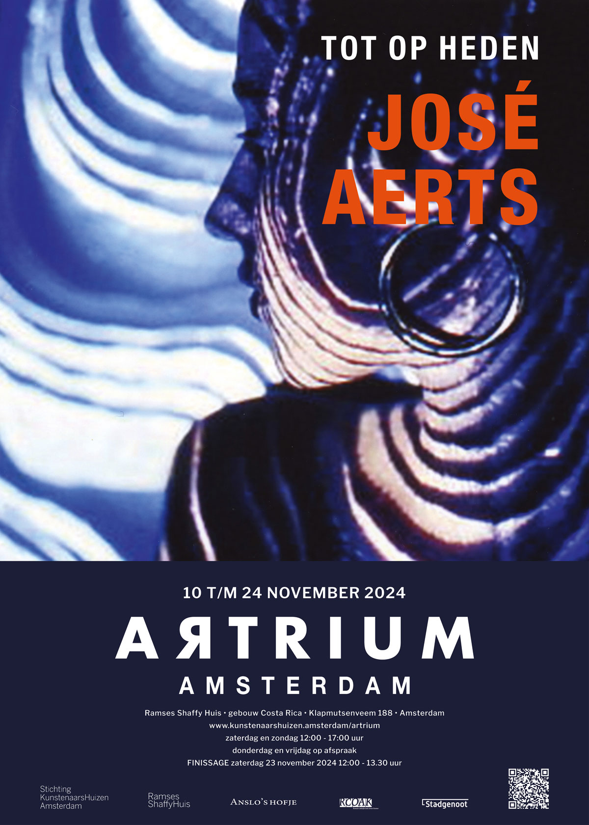 ARTRIUM affiche Jose Aerts expo Tot op heden