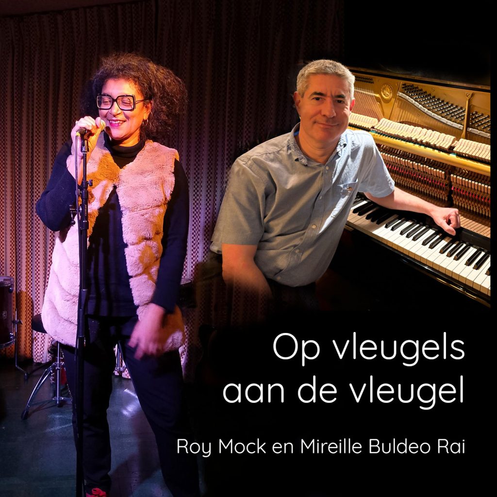 Een voorstelling met onverwoestbare jazzy & bluesy songs, gelardeerd met eigen gedichten van Mireille over het leven en de liefde op eigen wijze gebracht door Roy Mock en Mireille Buldeo Rai. Zondag 15 juni 2025, aanvang 16:30 uur