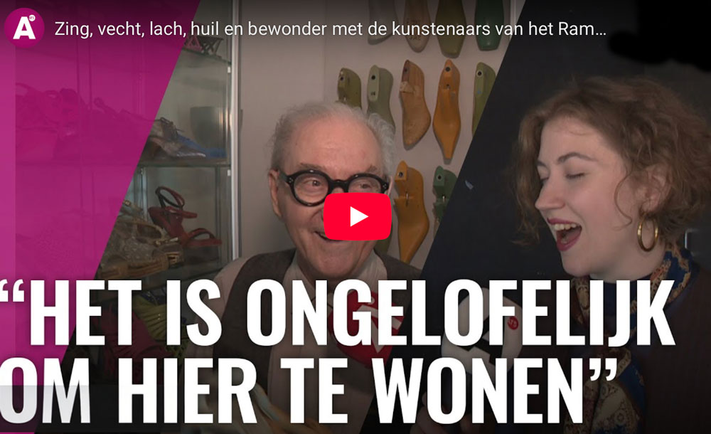 AT5 Straten Van Amsterdam over het Ramses Shaffy Huis